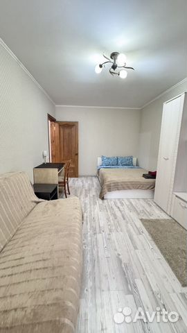 

1-к. квартира, 42 м², 2 кровати