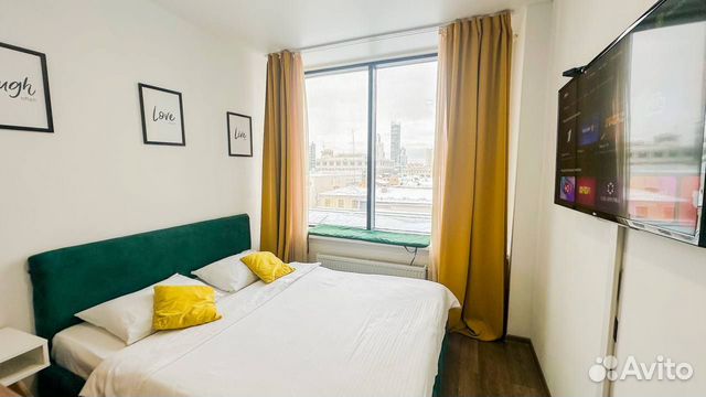 

Квартира-студия, 30 м², 1 кровать