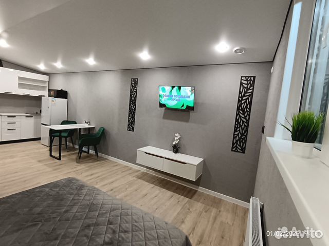 

Квартира-студия, 27 м², 1 кровать