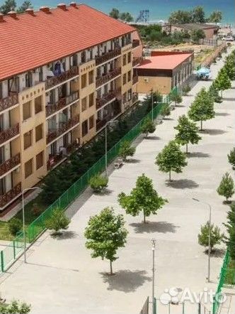 

Квартира-студия, 24 м², 2 кровати