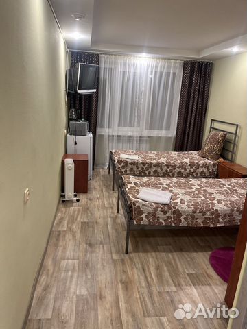 

1-к. квартира, 27 м², 2 кровати