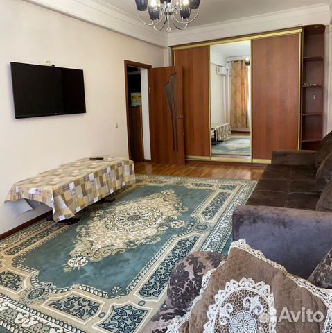 

1-к. квартира, 45 м², 2 кровати