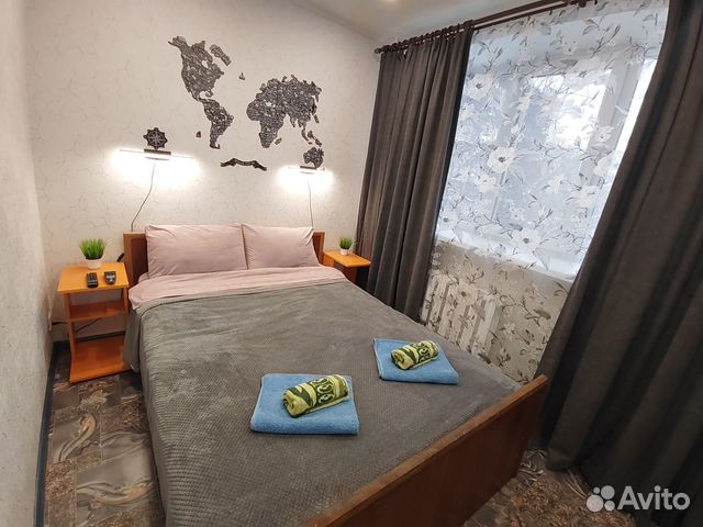 

1-к. квартира, 38 м², 2 кровати