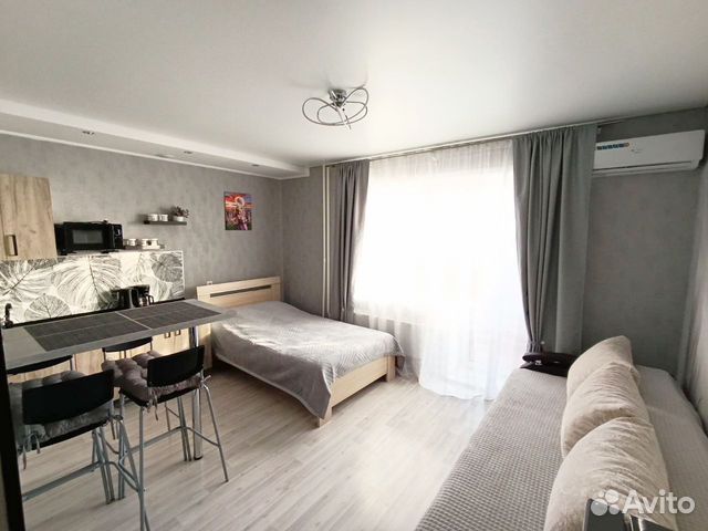 

Квартира-студия, 23 м², 2 кровати