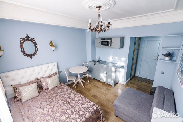 

Квартира-студия, 18 м², 2 кровати