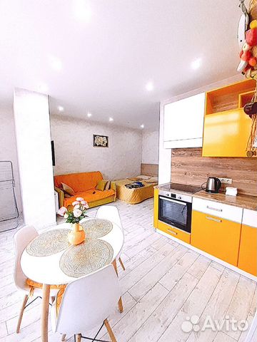 

Квартира-студия, 35 м², 2 кровати