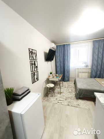 

Квартира-студия, 28 м², 1 кровать