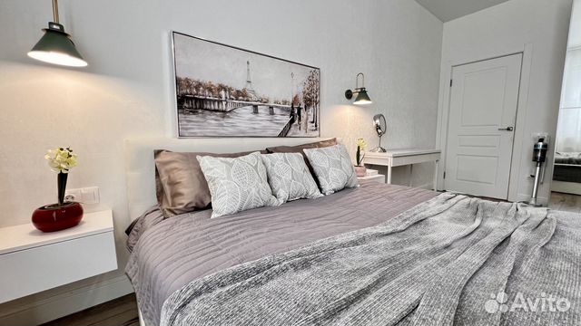 

1-к. квартира, 45 м², 2 кровати