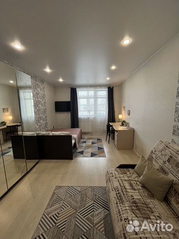 

1-к. квартира, 46 м², 2 кровати