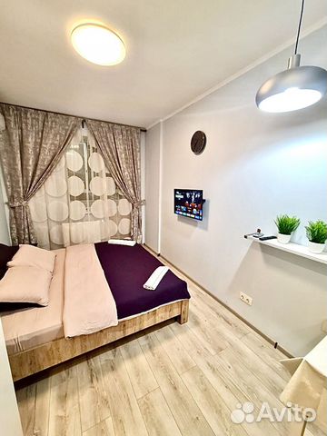 

Квартира-студия, 25 м², 1 кровать