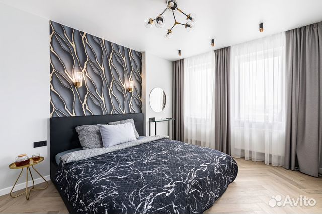 

1-к. квартира, 45 м², 3 кровати