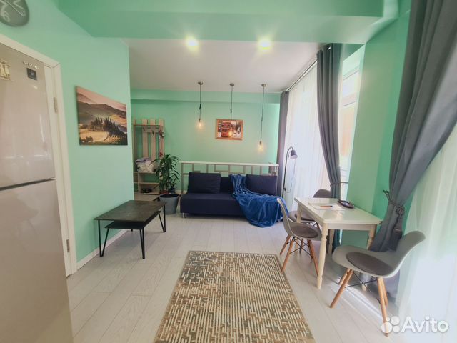 

Квартира-студия, 40 м², 2 кровати
