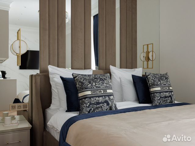 

Квартира-студия в апарт-отеле, 32 м², 2 кровати