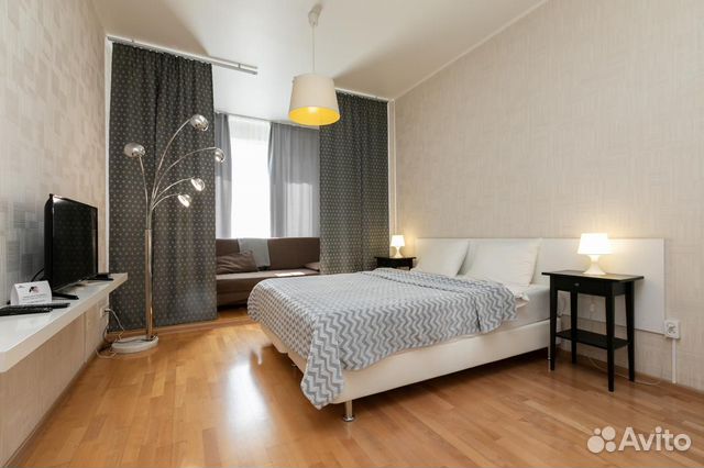 

1-к. квартира, 50 м², 2 кровати