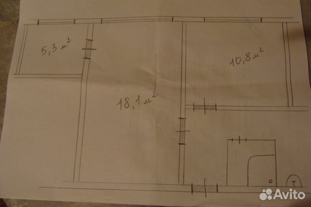 Комната 35 м² в 3-к, 3/9 эт. Комната 35 м² в 3-к, 3/9 эт.