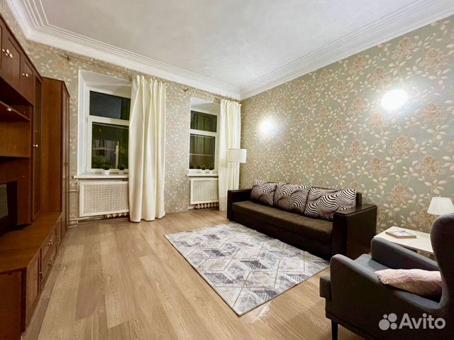 

2-к. квартира, 51 м², 2 кровати