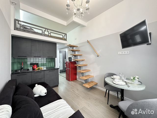 

Квартира-студия, 20 м², 2 кровати