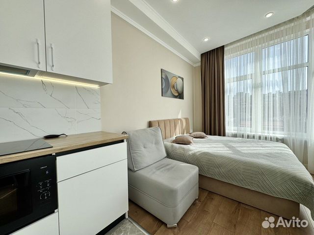 

Квартира-студия, 26 м², 2 кровати