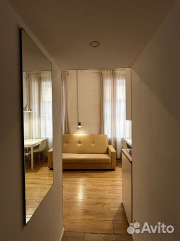 

Квартира-студия, 20 м², 2 кровати
