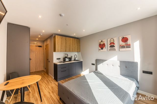 

Квартира-студия, 21,4 м², 1 кровать