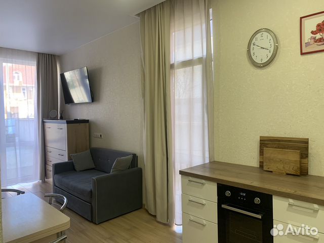 

Квартира-студия, 30 м², 2 кровати