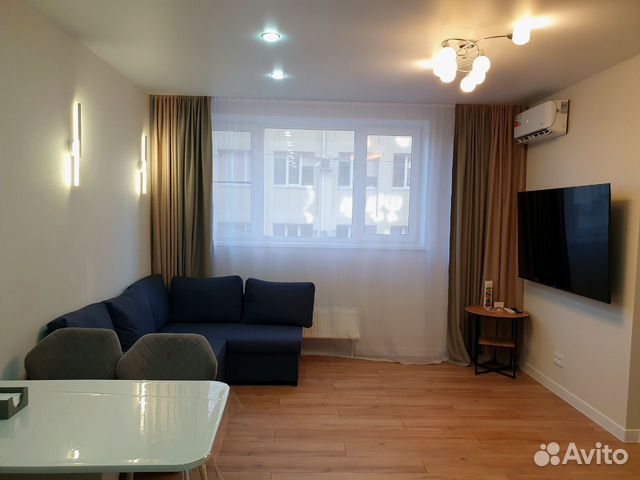 

1-к. квартира, 52 м², 2 кровати