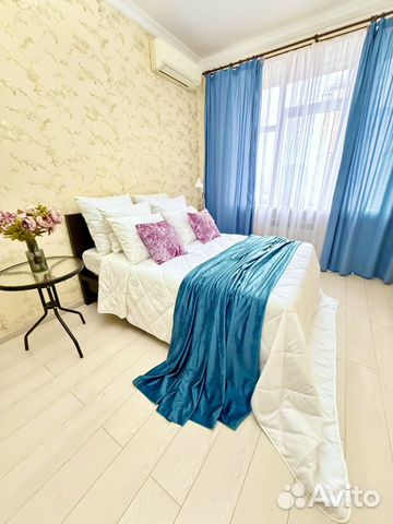 

1-к. квартира, 45 м², 3 кровати