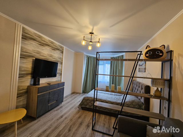 

1-к. квартира, 43 м², 2 кровати