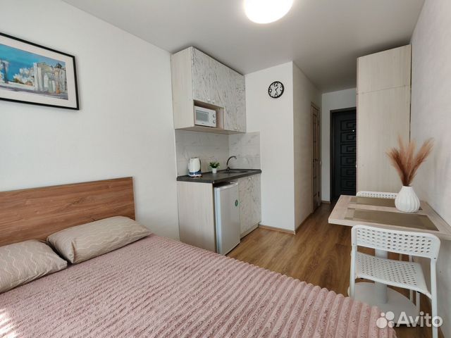 

Квартира-студия, 14 м², 1 кровать