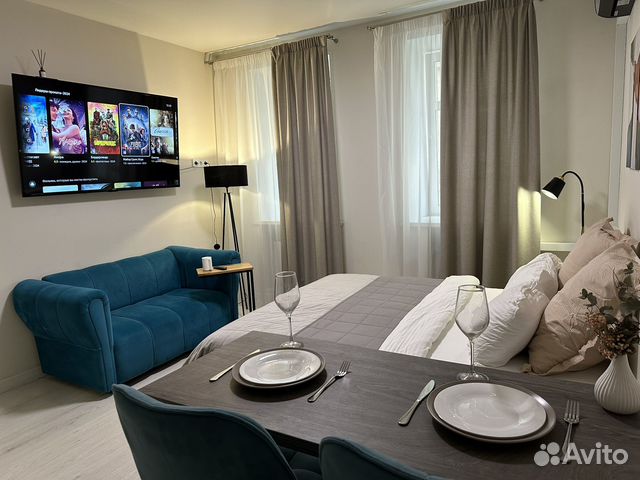 

Квартира-студия, 27 м², 1 кровать