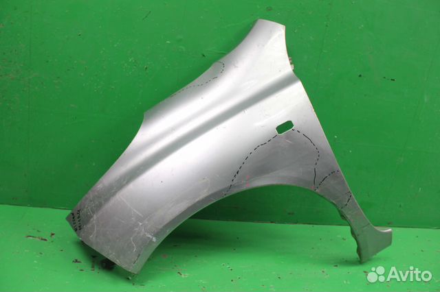 Крыло переднее левое Nissan Micra K12 03-10 г Крыло переднее левое Nissan Micra K12 03-10 г