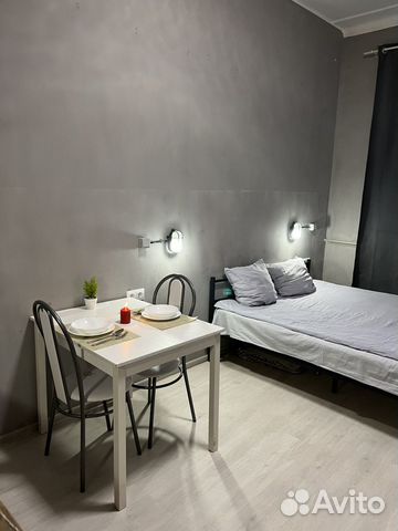 

Квартира-студия, 25 м², 2 кровати