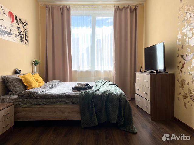 

1-к. квартира, 30 м², 3 кровати