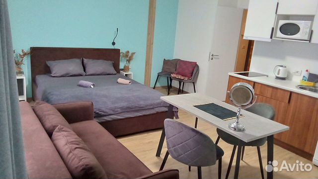 

Квартира-студия, 31 м², 2 кровати