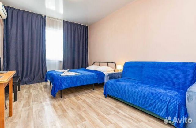 

Квартира-студия, 24 м², 2 кровати
