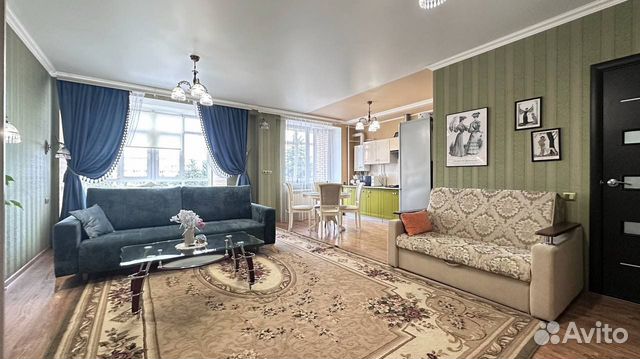 

Квартира-студия, 52 м², 3 кровати