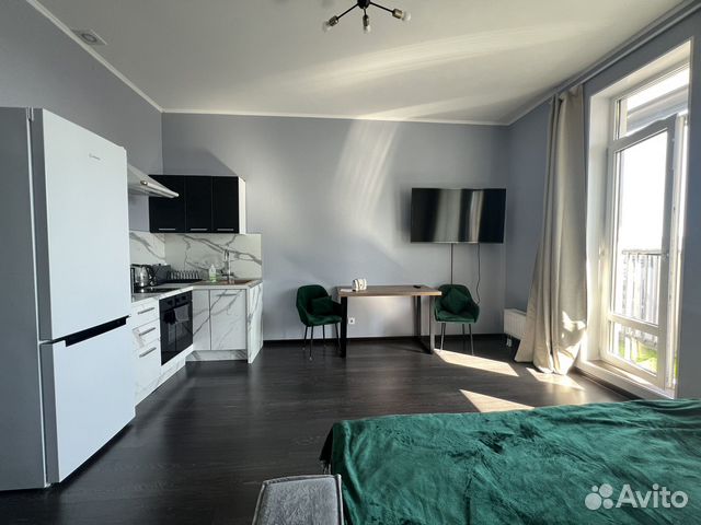 

Квартира-студия, 30 м², 1 кровать