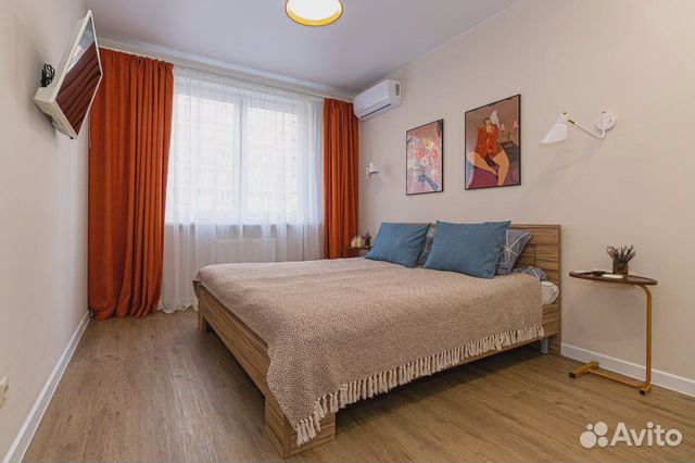 

1-к. квартира, 37 м², 2 кровати