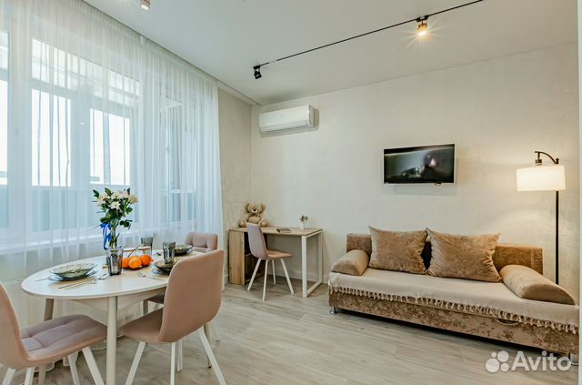 

1-к. квартира, 45 м², 4 кровати