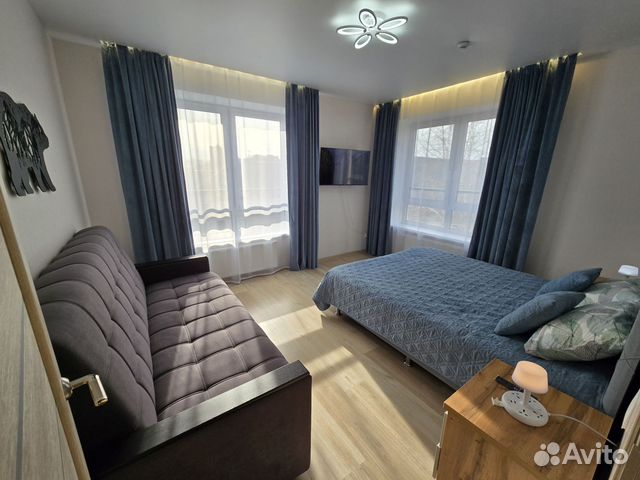 

1-к. квартира, 40 м², 2 кровати