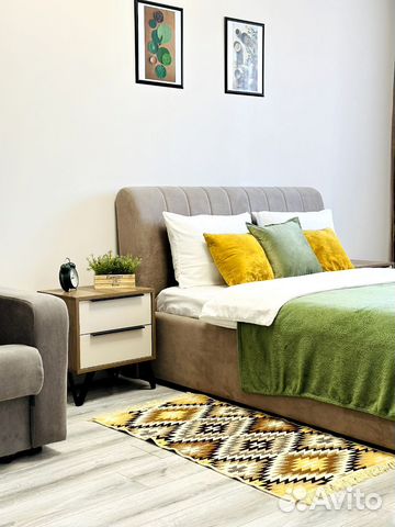 

1-к. квартира, 44 м², 3 кровати