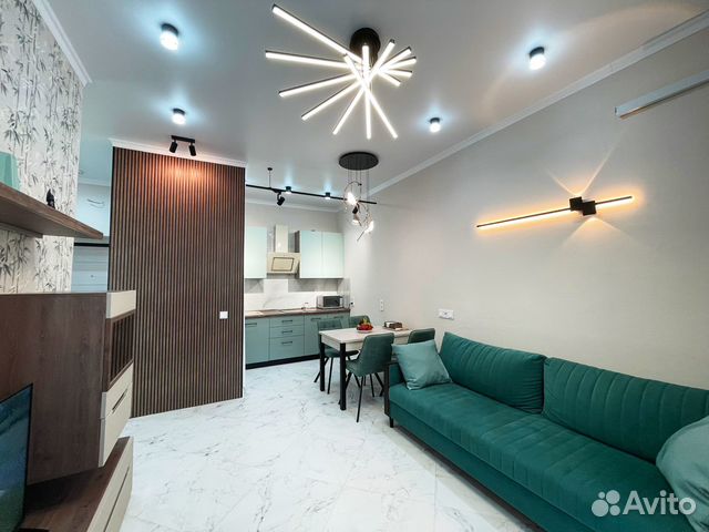 

1-к. квартира, 42 м², 2 кровати