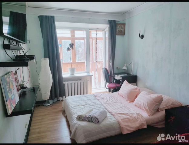 

1-к. квартира, 43 м², 4 кровати