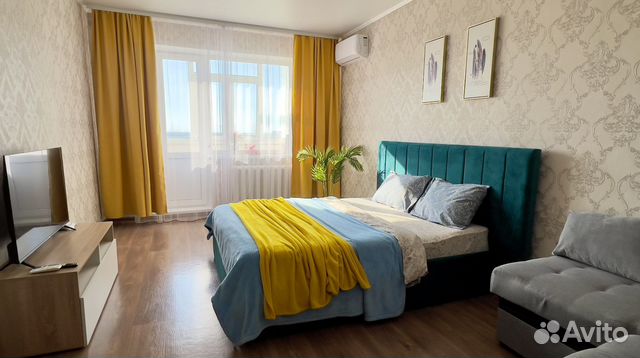 

1-к. квартира, 39 м², 2 кровати