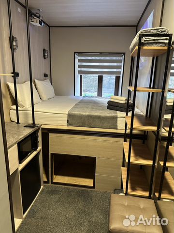 

Квартира-студия, 12 м², 1 кровать