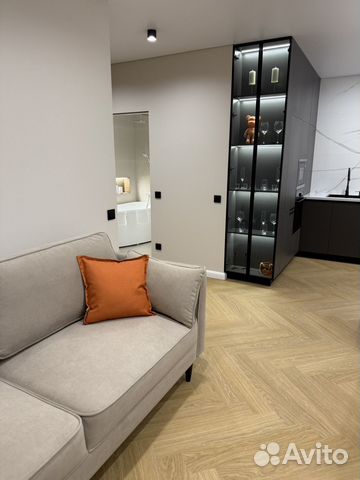 

Квартира-студия, 44 м², 2 кровати