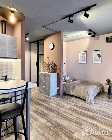 

Квартира-студия, 32 м², 2 кровати
