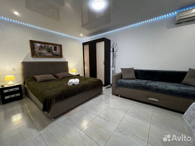 

Квартира-студия, 35 м², 2 кровати