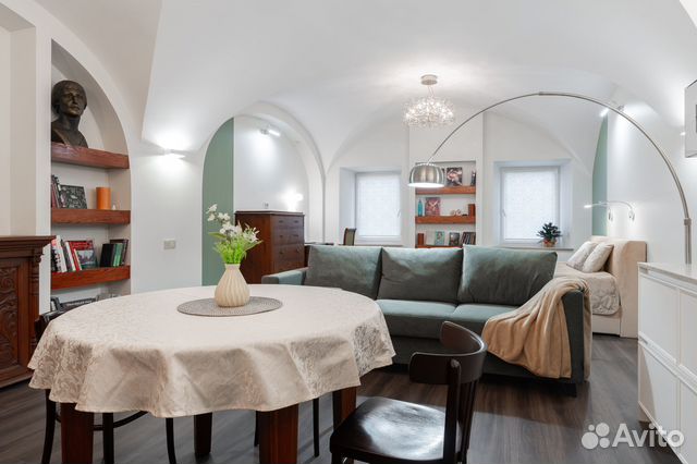 

Квартира-студия, 55 м², 2 кровати