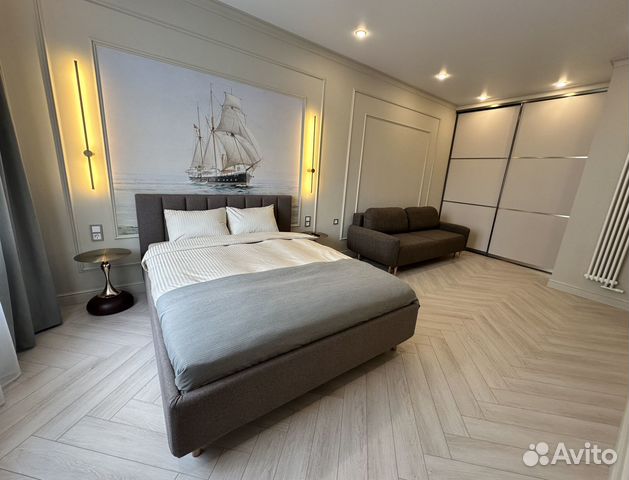 

1-к. квартира, 43 м², 2 кровати